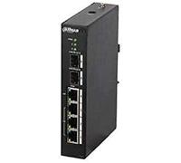 Dahua Technology PFS4206-4P-96 commutateur réseau Géré L2 Fast Ethernet (10/100) Connexion Ethernet, supportant l'alimentation Via ce Port (PoE) Noir