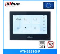 Dahua VTH2621GW-P / VTH2621G-P 802.3af PoE moniteur intérieur tactile 7 pouces, moniteur de sonnette, interphone vidéo, carte SD intégrée 3 pcs white screen
