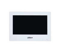 Dahua VTH2621GW-WP Moniteur IP Tactile 7", 1024x600, Wi-Fi, PoE, Intégration d'alarme, Boîtier en plastique blanc