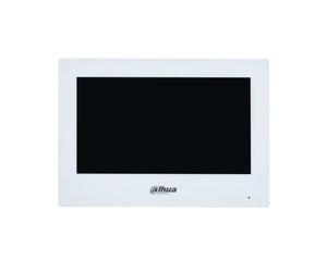 Dahua VTH2622GW-W Moniteur 2-fils, écran tactile 7", 1024x600, Wi-Fi, Intégration d'alarme, Boîtier en plastique