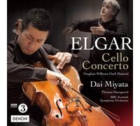 Dai Miyata.Thomas Dausg Elgar: Cello Concerto Vaughan Williams: Dark Pasto (CD)