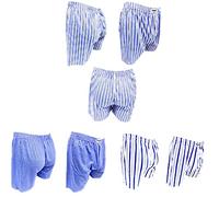 Daianshu Boxer en Coton Américain pour Homme - Taille Extra Large, Paquet de 4/8 | Sous-vêtements Doux, Respirant et Absorbant les odeurs pour le confort Toute la journée, 4 unités, 4XL (tall)