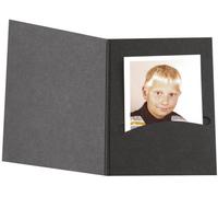 Portefeuille de photo de passeport DAIBER - 14014 - Noir - Format de l'image : 4.5 x 6 cm - Papier