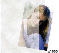 Daiber 43011 Pochettes photos argent, blanc 10 x 15 cm