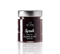 Daidone - Gelée du Vin Syrah Sicilienne Faite à la Main - 12 Bocaux de 140g