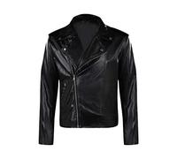 Daiendi Grease Danny Costume pour homme, veste Danny Zuko, T-Birds, pour Halloween, carnaval, taille XL