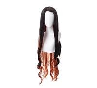 Daiendi Nezuko Kamado Costume Nezuko Cosplay Perruque Demon Hashira Anime Cosplay Wig Halloween Carnaval
