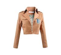 Daiendi Veste de cosplay Mikasa Ackerman - Costume AOT - Veste pour Halloween, carnaval, taille XL