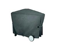 DAIHAN Housse de Barbecue,BBQ Couverture de Gril Imperméable,Coupe-Vent,Anti-UV,Résistant à la Déchirure,Housse de Protection Robuste Tissu Oxford Bâche de Protection Barbecue,Noir,112.4x64.1x95.6cm