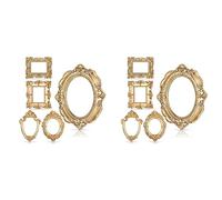 Daijianbin Lot de 10 cadres photo vintage en résine - Pour décoration d'hôtel