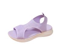 Daikascbny Sandales Et Nu-Pieds Femme Avec Boucle Bout Ouvert Décontractées Chaussure Talon Compensé Orthopédique Antidérapant Mode Sandales Respirantes Bohême Sport Leger Été Plage Chaussures