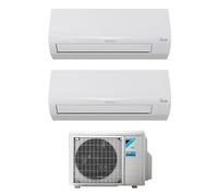Daikin Climatiseur Dual Split Inverter 12 000 + 12 000 BTU série Siesta