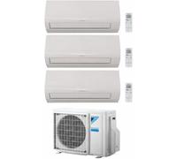 Daikin Sensira - Climatiseur Trial Split 9000+9000+12000 BTU 5,2 kW Inverter R32 A++ Wi-Fi intégré, nouveau modèle 2026, contrôlable via l’application Onecta de Daikin
