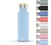 Daikoku Gourde Isotherme | 1L | Bouteille d'Eau en Acier Inoxydable | Étanche | Isolation Thermique à Double Paroi | Maintient les Boissons Froides ou Chaudes Pendant Heures | Bleu Céleste