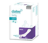 Dailee Lady Maxi - 168x Serviettes Incontinence Femme - Protections Absorbantes pour Fuites Urinaires 4,5 Gouttes - Serviette Post Accouchement