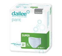 Dailee Pants M, L et XL - 15x Couches Adulte - Culotte Incontinence Femme, Homme