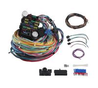daili store Compatible avec Chevy Compatible avec Ford Compatible avec Chrysler Hotrods Kit de faisceau de câblage à 21 circuits Kit de faisceau de câblage automobile complet universel