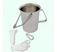 Dailify Échantillonneur d'eau Kit de Prélèvement d'eau Portable avec Corde et Boucle de Sécurité, Gobelet de Prélèvement de Liquide de 0,5 L / 1 L / 2 L, Pelle de Prélèvement d'eau(0.5L)