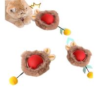 DAILINK Jouets interactifs pour Chats d'intérieur, Balle Roulante Automatique Balle Interactive à 360 Degrés avec LED pour Chats Et Chiens