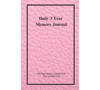 Daily 3 Year Memory Journal: With Daily Selection of Quotes Books Music and Much More