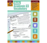 Daily Academic Vocabulary Gr 3 Te