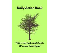 Daily Action Book | Notebook for kids and students | Ruled Notebook: A motivational note book