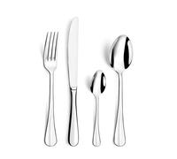 AMEFA - Ménagère 24 couverts de table pour 6 personnes - Daily Baguette - Acier inoxydable 18/0, Finition Brillante