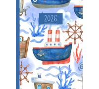 Daily Calendar for Seniors 2026 - One Day per Page (8.25 x 11 inches) Hardcover: A clear, easy-to-use planner with gentle guidance for routines, gratitude, movement, and essential tasks.