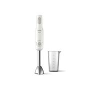 PHILIPS HR2534/00 Mixeur plongeant ProMix - 650W - Pied en métal - Verre doseur inclus - Blanc