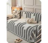 Daily Defense Sofa Cover: Heavy-Duty Non-Slip Protector for Couches | Shields Furniture Against Spills, Pets , & Wear | Washable Cover Fits 2-3 Cushion/Loveseats (#8,70.87*102.36in)
