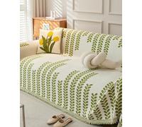 Daily Defense Sofa Cover: Heavy-Duty Non-Slip Protector for Couches | Shields Furniture Against Spills, Pets , & Wear | Washable Cover Fits 2-3 Cushion/Loveseats (#11,70.87*102.36in)