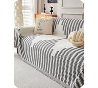 Daily Defense Sofa Cover: Heavy-Duty Non-Slip Protector for Couches | Shields Furniture Against Spills, Pets , & Wear | Washable Cover Fits 2-3 Cushion/Loveseats (#2,70.87*102.36in)