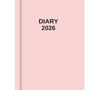 daily diary 2026: Fully Line And Dated Journal, One Page Per Day / daily planner 2026 from january to december 2026 / 375 dated and lined page