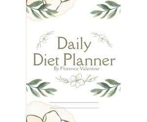 Daily Diet Planner. Undated 13-W ood Diary with Food Planner, weight tracker. Weight Loss Journal works with most well known Diet Plans. Food Diary Journal to track meals and progress.