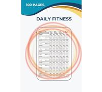 Daily Fitness Log Book: Workout Tracker for Exercise, Strength Training and Cardio | Simple Fitness Journal with Creative Layout | 6x9 Compact Notebook