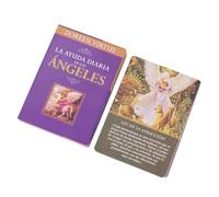 Daily Guidance from Your Angels Oracle Cards Deck | Cartes de tarot pour débutants | Jeu de tarot de 44 cartes pour joueurs professionnels et débutants, lecture de tarot angélique pour un aperçu