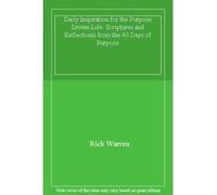 Daily Inspiration for the Purpose Driven Life - [Livre en VO] Rick Warren (Auteur)