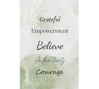 Daily Intention and Gratitude Journal for Growth: The 5-Minute Morning Practice that Starts Your Day with Clarity and Purpose