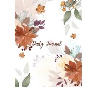 Daily Journal: Undated Pages for Gratitude, Mindfulness & Goal Tracking | 8.5in*11in | 365 Pages