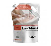 DAILY K Crème Lavante Mains Parfum Amande en Poche 3L - Douce, Nettoie, Nourrit & Hydrate, Pour Peau Sensible - Gel Lavant Mains Grand Format Économique - Made in France