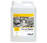 Daily K Décap'Force Décapant 5L Four Grill et Friteuse | Dégraissant Professionnel, Sans Parfum, Pour Graisses Carbonisées, Nettoyant Puissant pour Matériel de Cuisson