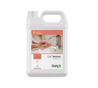 Daily K Green - Gel lavant mains - Ecolabel - Sans Parfum - Fabriqué en France - Bidon 5 litres