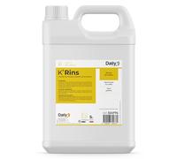 DAILY K - Liquide Rinçage Lave-Vaisselle Bidon 5L K’RINS - Compatible Tous Lave-Vaisselle - Séchage Rapide, Sans Traces, Haute Brillance - Idéal Usage Professionnels Et Particuliers - Made in France