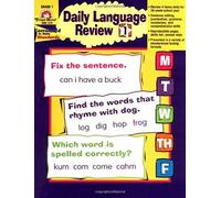Daily Language Review, Grade 1 Teacher Edition