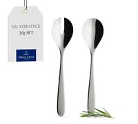 Villeroy & Boch Couverts à salade Daily Line – Acier inoxydable – Gris – 2 pièces