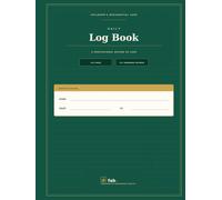 Daily Log Book for Children's Residential Homes: A dated, numbered and signed daily record for staff teams. 192 Pages. British Green Copper Edition