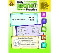 Daily Math Practice, Grade 3 Moore, Jo Ellen, Evan-Moor Educational Publishers (Auteur)