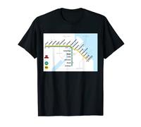 Daily Metro Map of Copenhague T-Shirt