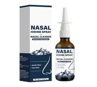 Daily Nasal Spray 60ml - Gentle Sinus Cleanser & Moisturising Mist For Dryness From Air Conditioning & Seasonal Changes | For Morning & Bedtime Routine, After Exercise & Travel