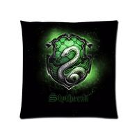 Daily Necessities Taie d'oreiller personnalisée Harry Potter Symbole Serpentard 45,7 x 45,7 cm des deux côtés